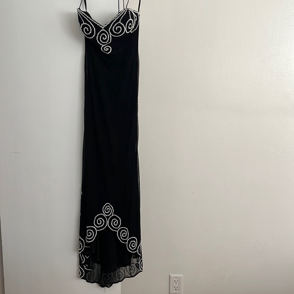 Beautiful High Low Maxi Evening Dress